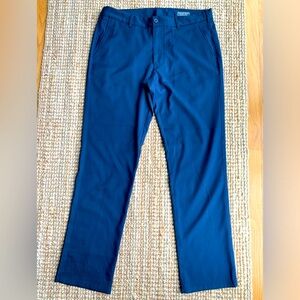 Mizzen + Main Men’s Discontinued Baron Chino Pants Size 34 x 32 Blue NWOT